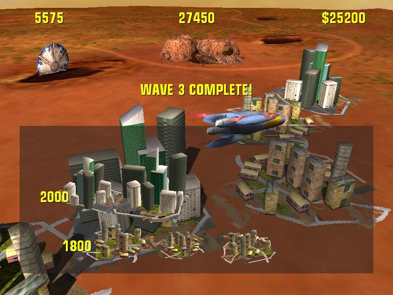 Missile Command screenshot 3 for Playstation
